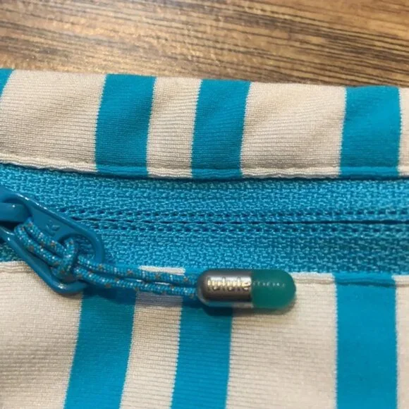 Lululemon capris blue and white waist band - Picture 9 of 9